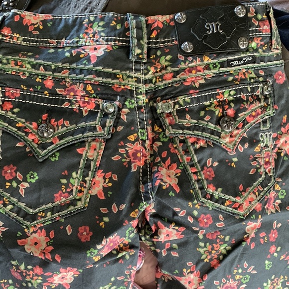 Miss Me 🌻🌺🌷Floral Skinny Jeans 25 NWT - Picture 5 of 10